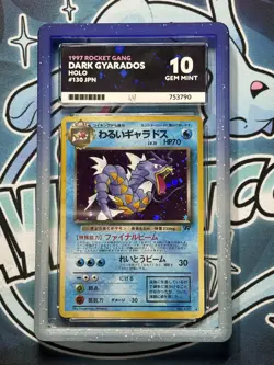 Dark Gyarados #130 Pokemon Japanese Rocket Gang ACE 10 - Image 1