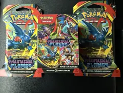 Pokemon Mega Evolution Phantasmal Flames Booster Bundle Factory Sealed + 2 Packs - Image 1