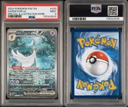 2024 Pokemon Gardevoir ex 233/091 SV: Paldean Fates Holo PSA 9 - Image 2