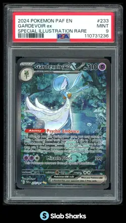 2024 POKEMON SV PALDEAN FATES - PAF EN #233/091 GARDEVOIR EX SIR PSA 9 - Image 1