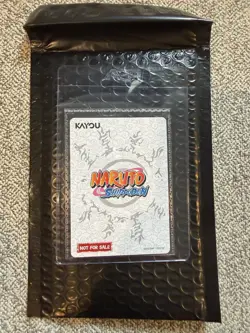 PSA Magazine Kayou Exclusive NARUTO Uzumaki PROMO CARD December 2025 NRSA-PR-003 - Image 2