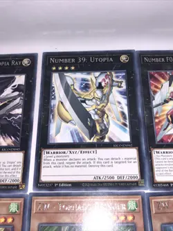 ZW Utopia Yugioh Cards Lot - Image 3
