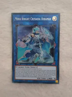 RA01-EN044 Mekk-Knight Crusadia Avramax - Secret Rare 1st Edition - Image 1