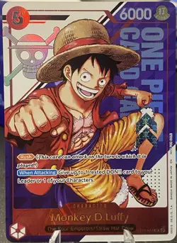 One Piece Monkey.D.Luffy - ST21-014 (3rd Anniversary Treasure Campaign Pack) NM - Image 1