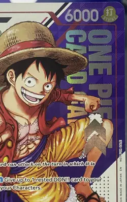 One Piece Monkey.D.Luffy - ST21-014 (3rd Anniversary Treasure Campaign Pack) NM - Image 4