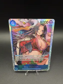 Boa Hancock OP07-051 - One Piece TCG English - SR Super Rare Foil NM Near-Mint - Image 1