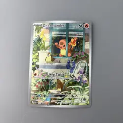 Pokemon TCG Charmander 044 Promo Full Art Holo Black Star Promo LP - Image 1