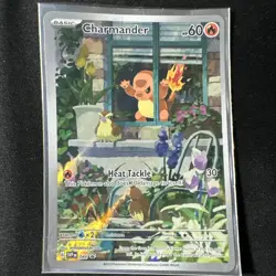 Pokemon TCG Charmander 044 Holo Black Star Promo LP- Slightly Bent - Image 1