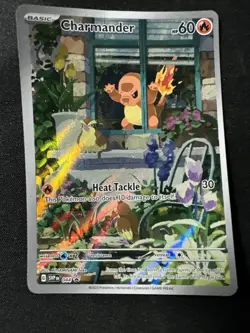 Pokemon TCG Charmander 044 Holo Black Star Promo LP- Slightly Bent - Image 2