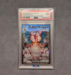 2023 POKEMON OBF EN-OBSIDIAN FLAMES SPECIAL ILLUSTRATION RARE CHARIZARD EX PSA 9 - Image 1