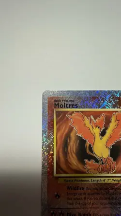 Moltres Pokemon Legendary Collection 2002 30/110 Reverse Holo MP - Image 3