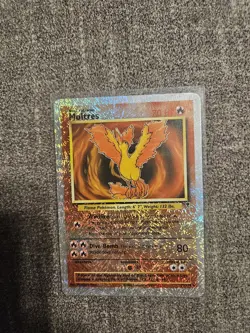 #2 Moltres 30/110 Legendary Collection 2002 Reverse Holo Pokemon Card TCG - Image 1