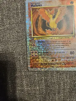 #2 Moltres 30/110 Legendary Collection 2002 Reverse Holo Pokemon Card TCG - Image 5
