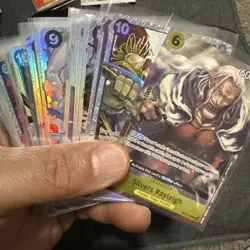 One Piece Card Lot Of 71 Cards (SR’s) Mixed One Piece TCG Sets - Image 1