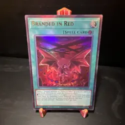 Branded In Red Ch01-en022 1st Edition Ultra Rare Yu-Gi-Oh Card NM - Image 1