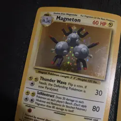 2x Magneton 9/102 NM Holo Base Set Unlimited Rare Pokemon TCG Card - Image 2