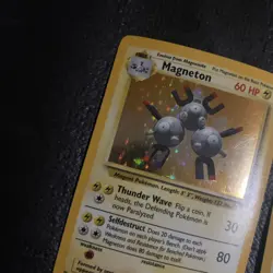 2x Magneton 9/102 NM Holo Base Set Unlimited Rare Pokemon TCG Card - Image 3
