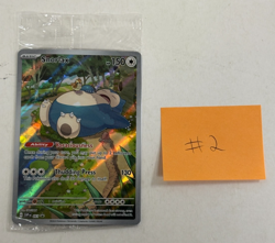 SNORLAX 051 SCARLET VIOLET SVP 151 POKEMON TCG HOLO PROMO CARD SEALED # 2 - Image 1