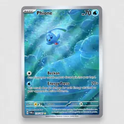 Phione 175/167 SV06: Twilight Masquerade Holo Illustration Rare Pokemon TCG NM - Image 1
