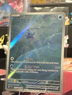 Phione - 175/167 Illustration Rare SV06: Twilight Masquerade Pokemon TCG NM - Image 1
