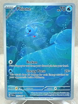 Phione 175/167 Illustration Rare Sv06: Twilight Masquerade Pokemon TCG NM - Image 1