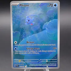 Phione - 175/167 Illustration Rare SV06: Twilight Masquerade Pokemon TCG NM - Image 1