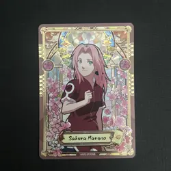 Kayou Naruto NRSA01-SP-003L5 Sakura Maruno Trading Card SSP English - Image 1