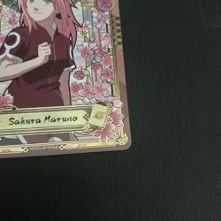 Kayou Naruto NRSA01-SP-003L5 Sakura Maruno Trading Card SSP English - Image 2