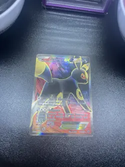 Pokemon Umbreon EX TCG Full Art Holo Rare Card 119/124 Fates Collide - Image 1