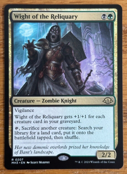 MTG Modern Horizons 3, Wight of the Reliquary - Image 1