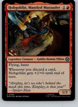 Hobgoblin, Mantled Marauder Foil SPM #80 MTG - Image 1