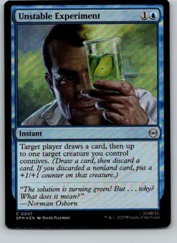 Unstable Experiment Foil SPM #47 MTG - Image 1