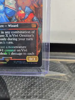 Vivi Ornitier (Borderless) (Chocobo Track Foil) (Magic The Gathering) Near Mint - Image 5