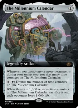 MTG The Millennium Calendar (Extended Art) [The Lost Caverns of Ixalan] Near Min - Image 1