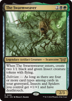 [MTG] The Swarmweaver (0236) (DSK) NM - Image 1