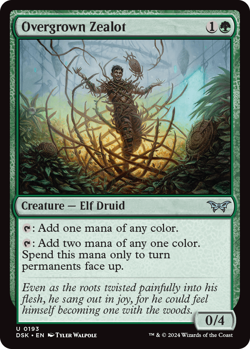 [MTG] Overgrown Zealot (0193) (DSK) NM - Image 1