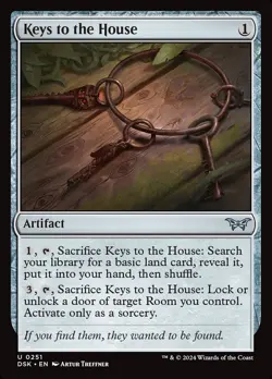 [MTG] Keys to the House (0251) (DSK) NM - Image 1