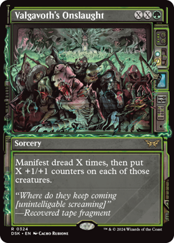 [MTG] Valgavoth's Onslaught (Showcase) (0324) (DSK) NM - Image 1