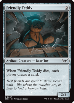[MTG] Friendly Teddy (0247) (DSK) NM - Image 1