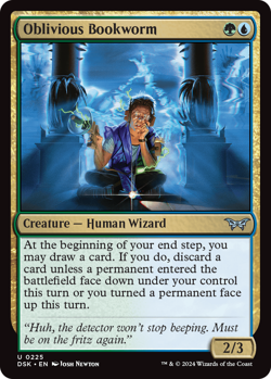 [MTG] Oblivious Bookworm (0225) (DSK) NM - Image 1