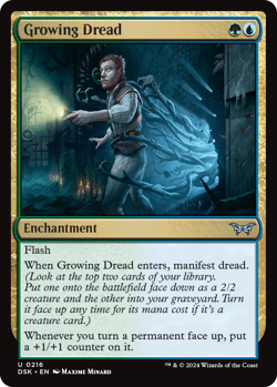 [MTG] Growing Dread (0216) (DSK) NM - Image 1
