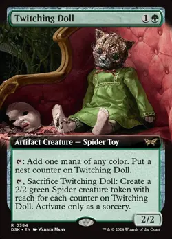[MTG] Twitching Doll (Extended Art) (0384) (DSK) NM - Image 1
