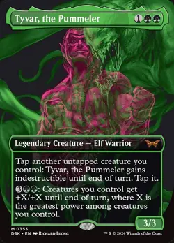 [MTG] Tyvar, the Pummeler (Showcase) (0353) (DSK) NM - Image 1
