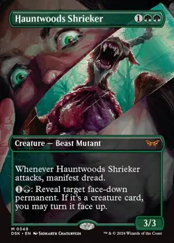 [MTG] Hauntwoods Shrieker (Showcase) (0349) (DSK) NM - Image 1