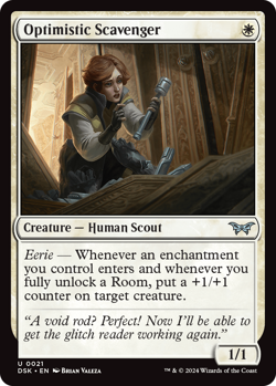 [MTG] Optimistic Scavenger (0021) (DSK) NM - Image 1