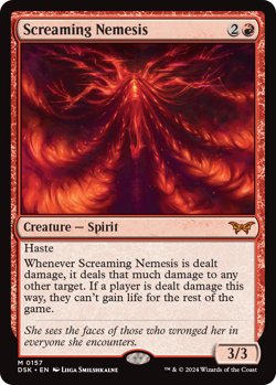 [MTG] Screaming Nemesis (0157) (DSK) NM - Image 1