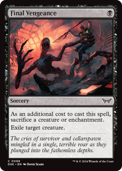 [MTG] Final Vengeance (0099) (DSK) NM - Image 1