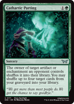 [MTG] Cathartic Parting (0171) (DSK) NM - Image 1
