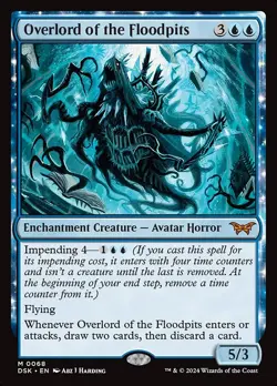 [MTG] Overlord of the Floodpits (0068) (DSK) NM - Image 1
