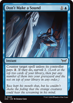 [MTG] Don't Make a Sound (0049) (DSK) NM - Image 1